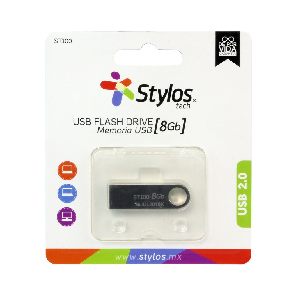 [STMUSB1B] Memoria USB Stylos STMUSB1B