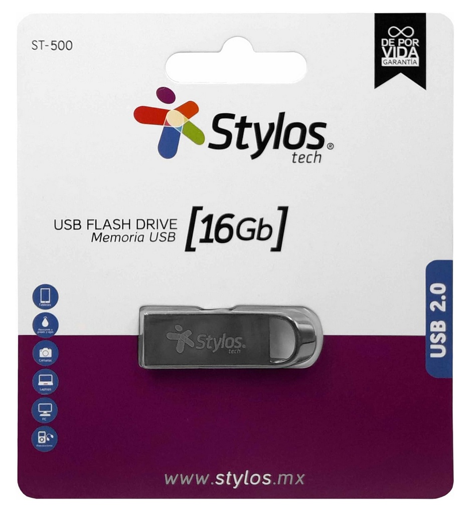 [STMUS516B] Memoria USB Stylos STMUS516B