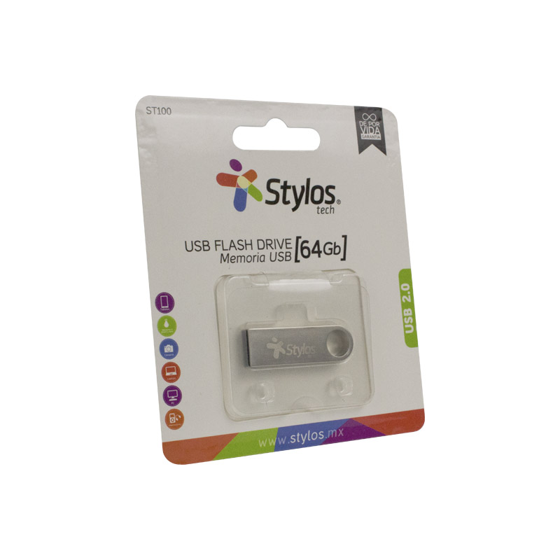 [STMUSB4B] Memoria USB 64 GB Stylos STMUSB4B