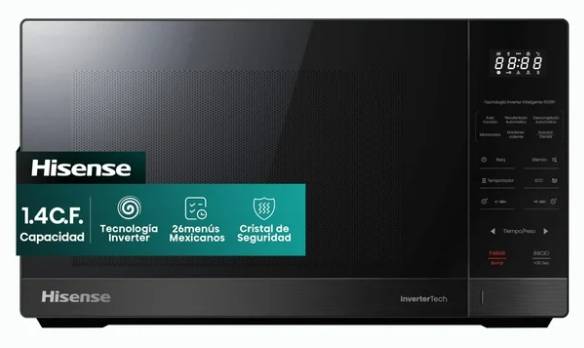[HMMS3411DSV] Microondas Hisense HMMS3411DSV