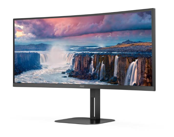 [CU34V5CW/BK] Monitor AOC CU34V5CW/BK