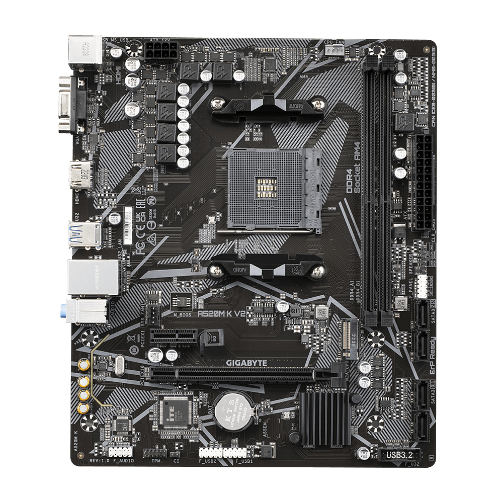 [A520M K V2] Motherboard GIGABYTE A520M K