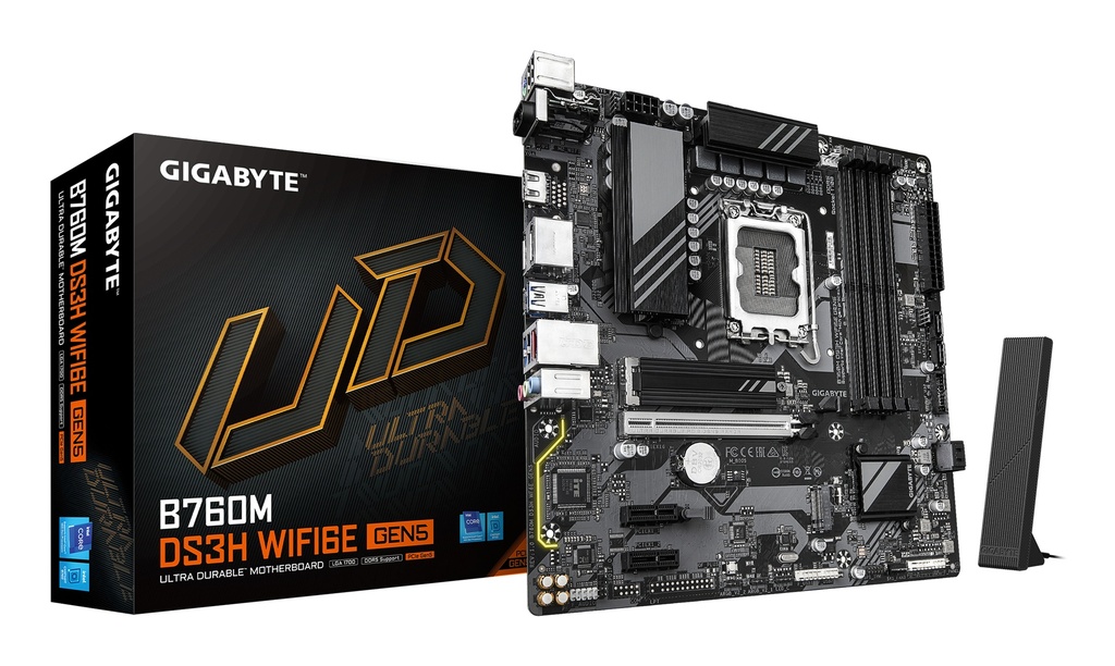 [B760M DS3H WF6E GEN5   ] Motherboard GIGABYTE B760M DS3H WF6E GEN5   