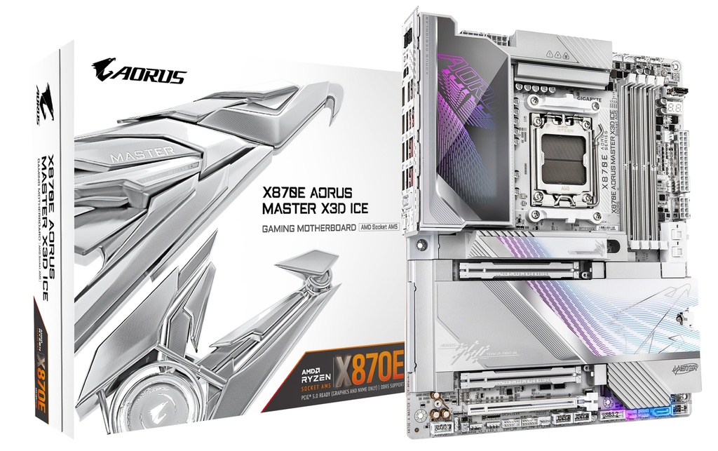 [X870E A MASTER X ICE] Motherboard GIGABYTE X870E A MASTER X ICE